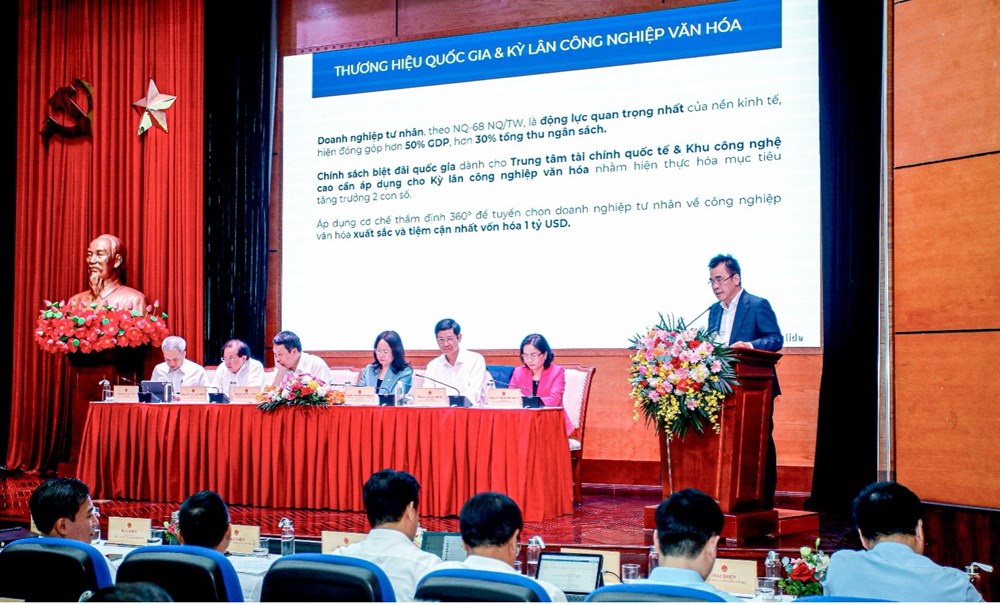 Chủ tịch sáng lập DatVietVAC: “Nếu không có kỳ lân công nghiệp văn hóa, sẽ không có Công nghiệp văn hóa cạnh tranh toàn cầu“ - ảnh 1