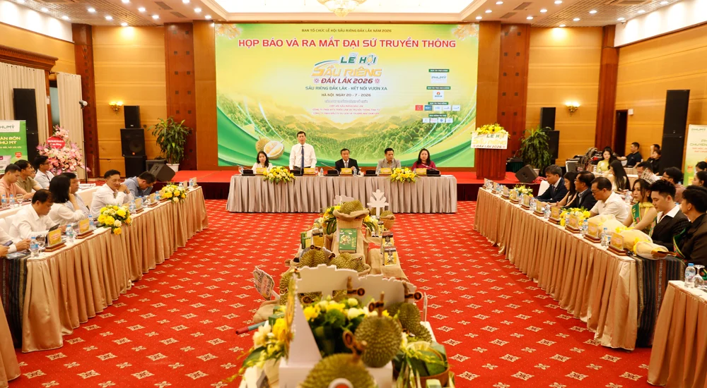 Lễ hội Sầu riêng Đắk Lắk năm 2026: Kết nối vươn xa, nâng tầm thương hiệu nông sản chủ lực - ảnh 1