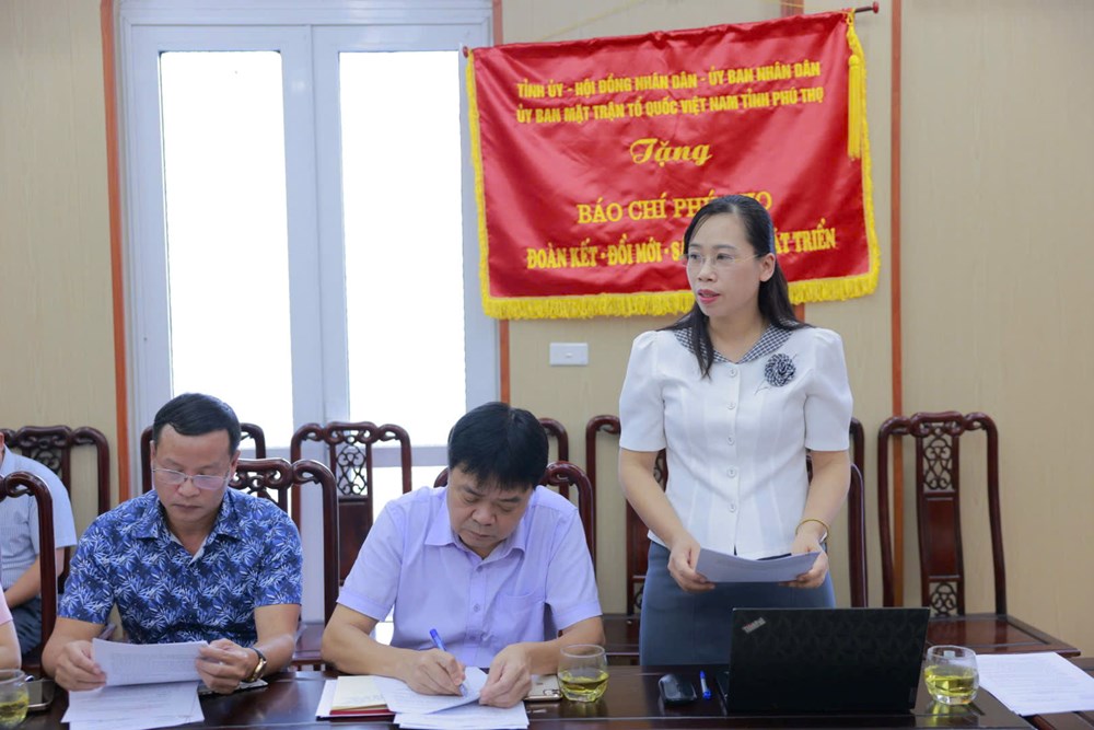 Phát động Cuộc thi Báo chí về xây dựng Đảng tỉnh Phú Thọ - ảnh 2