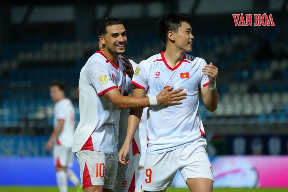 Tam tấu Đình Bắc - Xuân Son - Hoàng Hên tạo cơn mưa bàn thắng vào lưới Timor Leste - ảnh 10