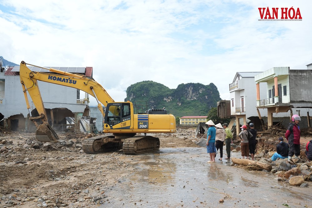 Nước lũ dâng cao trở lại tại Mường Than - ảnh 2