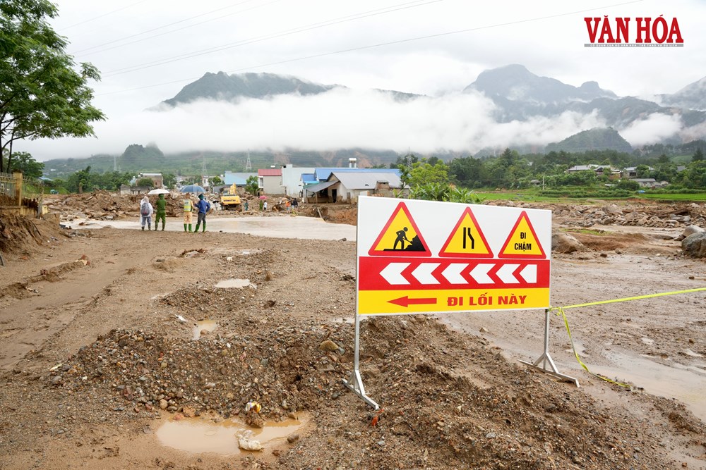 Nước lũ dâng cao trở lại tại Mường Than - ảnh 7