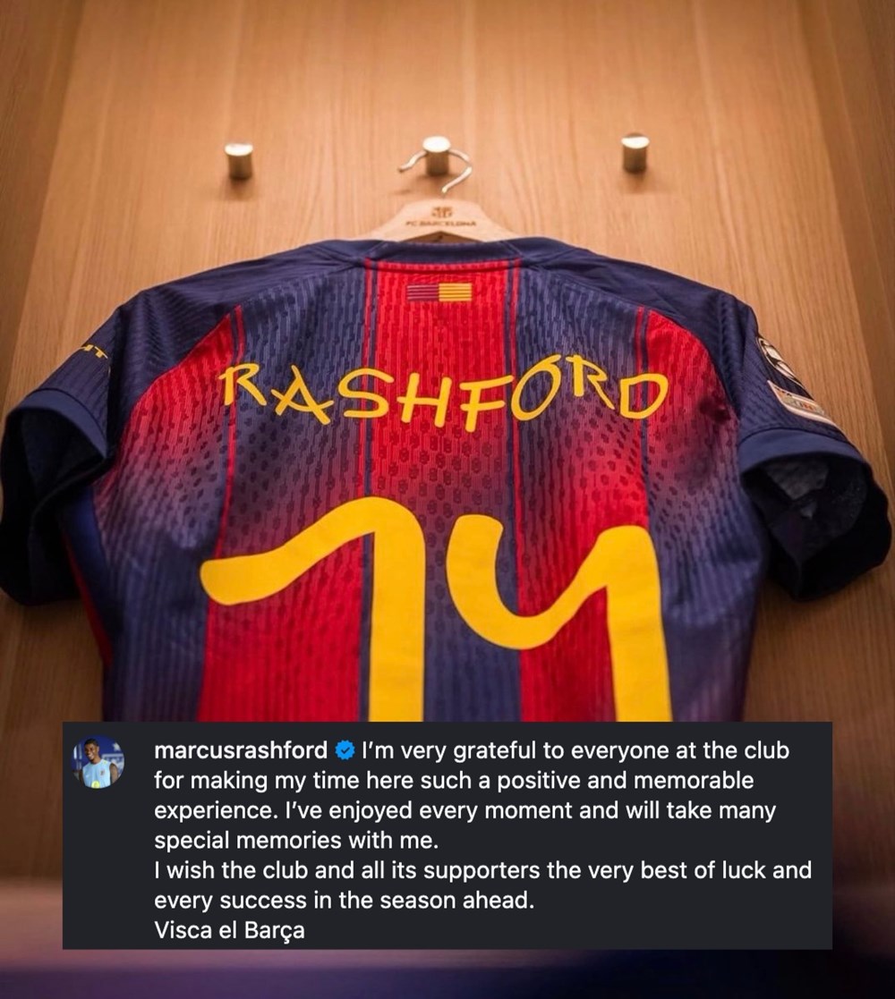 Rashford tri ân Barcelona trước ngày trở lại Man United - ảnh 2