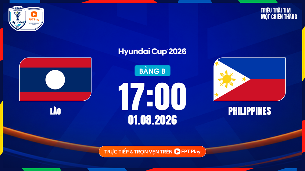 Lịch thi đấu ASEAN Cup 2026 ngày 1.8: Thái Lan đại chiến Malaysia - ảnh 1