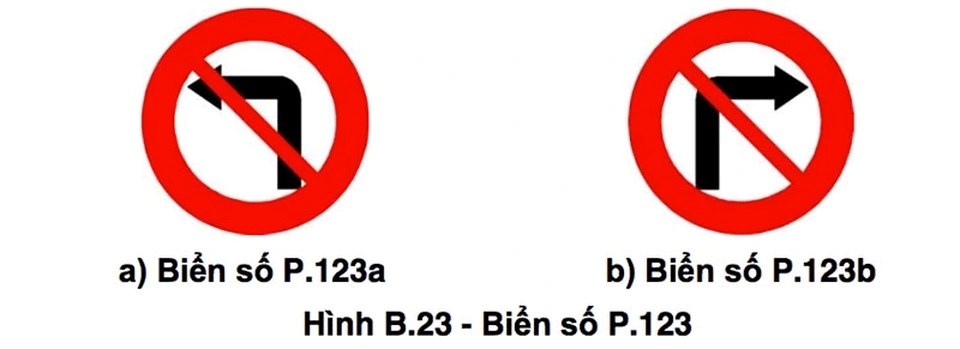 Gặp biển cấm rẽ trái, tài xế có được quay đầu xe? - ảnh 1