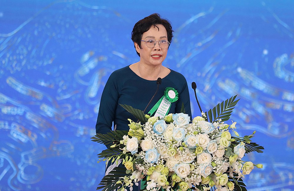 Phó Thủ tướng Phạm Thị Thanh Trà dự Lễ khởi công tổ hợp 5 dự án trọng điểm gần 7.600 tỉ tại Phú Thọ - ảnh 5