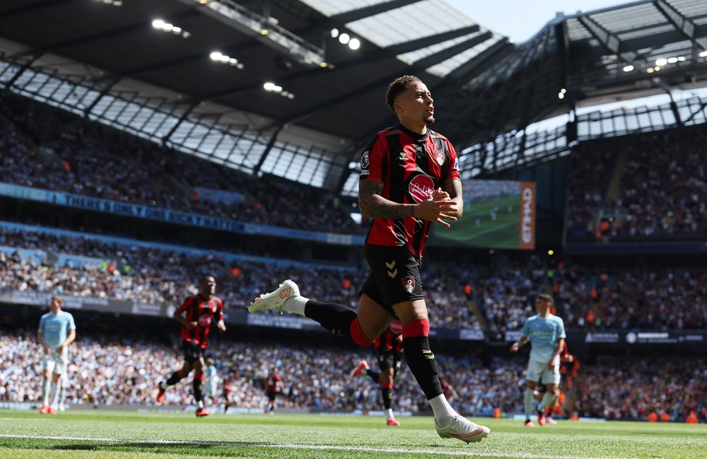 Cherki lập cú đúp kiến tạo, Man City ngược dòng nghẹt thở trước Bournemouth - ảnh 1