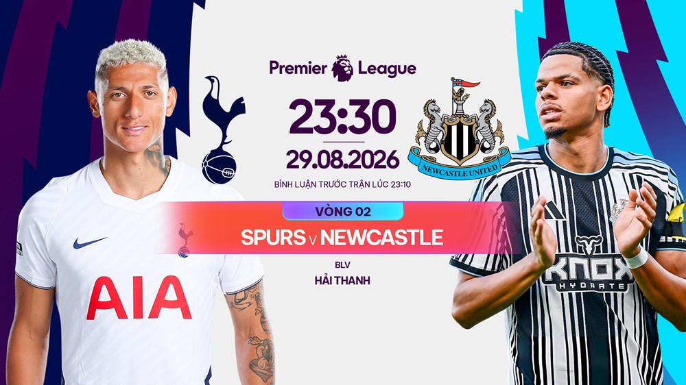 Link xem trực tiếp Tottenham vs Newcastle, 23h30 ngày 29.8 - vòng 2 Ngoại hạng Anh  - ảnh 1