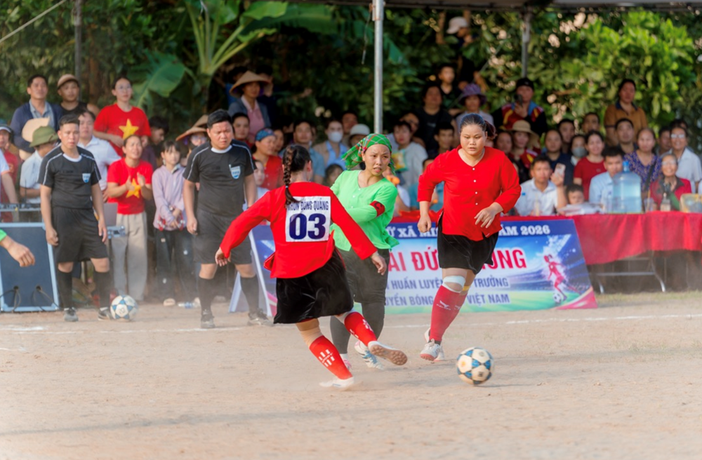 Đặc sắc Giải bóng đá nữ xã Minh Hòa năm 2026 - ảnh 7