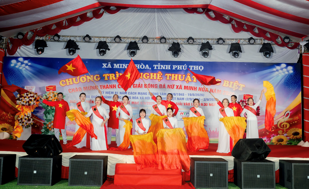 Đặc sắc Giải bóng đá nữ xã Minh Hòa năm 2026 - ảnh 13
