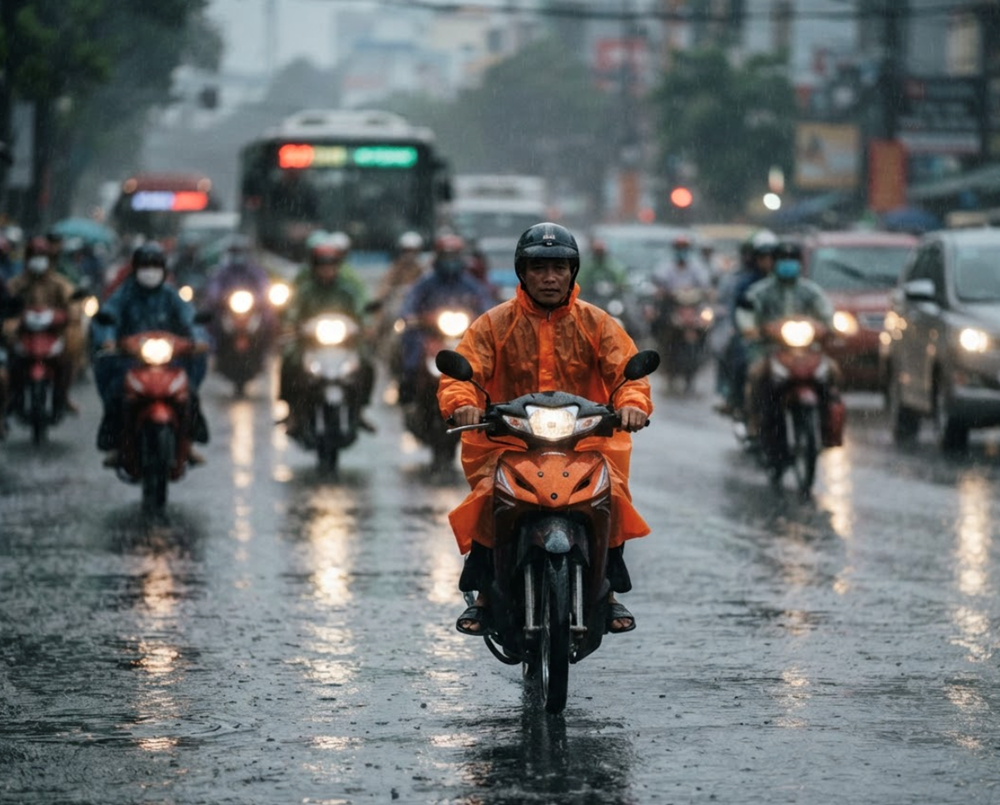 Thời tiết hôm nay 10.9: Không khí lạnh gây mưa lớn ở Bắc Bộ - ảnh 1