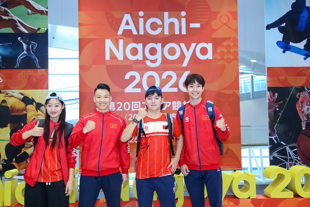 Đoàn Thể thao Việt Nam đến Nagoya, sẵn sàng tranh tài tại ASIAD 20 - ảnh 3