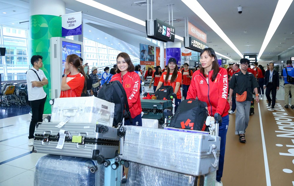Đoàn Thể thao Việt Nam đến Nagoya, sẵn sàng tranh tài tại ASIAD 20 - ảnh 2