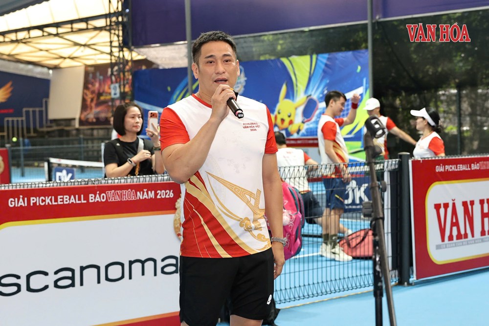 Diễn viên Minh Tiệp vô địch nội dung Lãnh đạo - Khách mời tại Giải Pickleball Báo Văn Hóa 2026 - ảnh 2