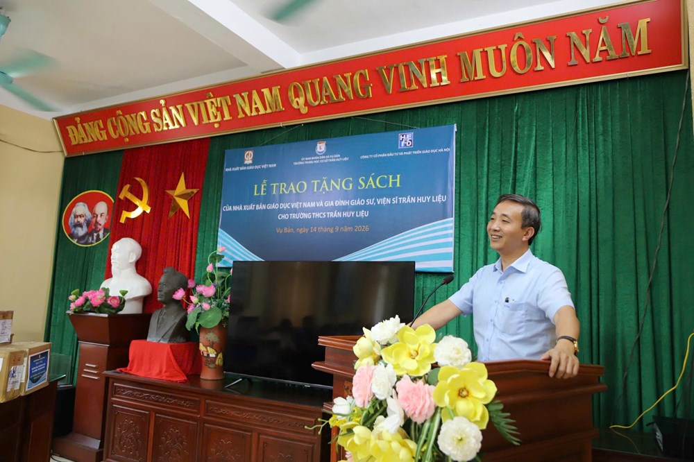 Nối dài dòng chảy tri thức trên quê hương Giáo sư, Viện sĩ Trần Huy Liệu - ảnh 3