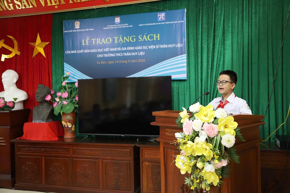 Nối dài dòng chảy tri thức trên quê hương Giáo sư, Viện sĩ Trần Huy Liệu - ảnh 4