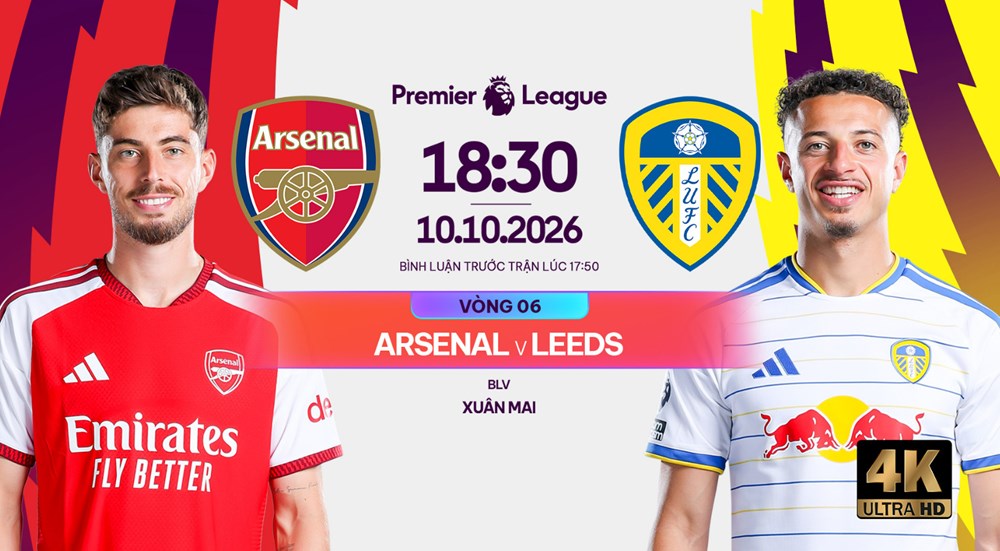 Nhận định trận đấu Arsenal vs Leeds, 18h30 ngày 10.10: Khoan phá bê tông - ảnh 1