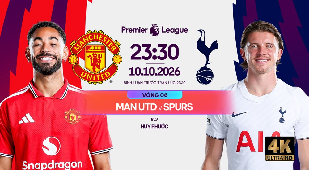Nhận định trận đấu Man United vs Tottenham, 23h30 ngày 10.10: Sức ép đè nặng - ảnh 1