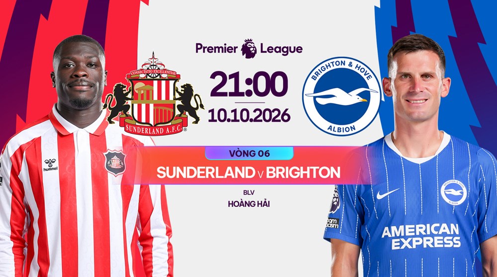 Nhận định trận đấu Sunderland vs Brighton, 21h00 ngày 10.10: “Mòng biển” bay cao - ảnh 1