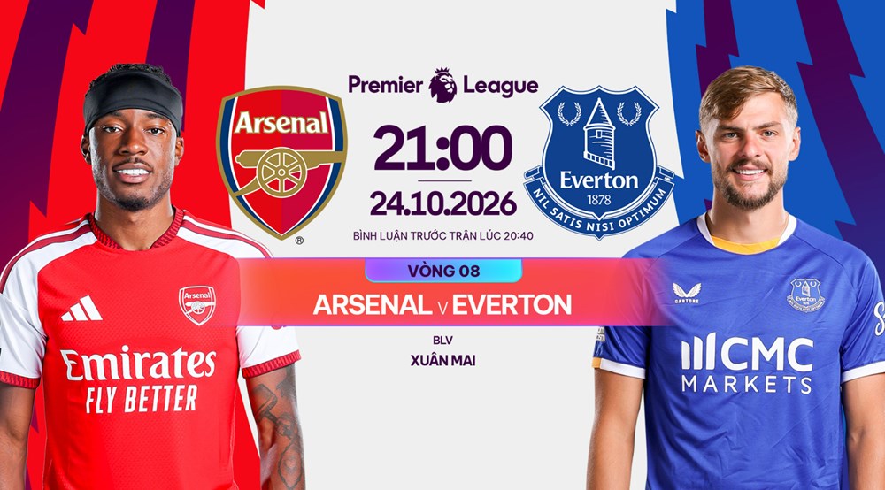 Nhận định trận đấu Arsenal vs Everton, 21h00 ngày 24.10: “Pháo thủ” vượt khó - ảnh 1