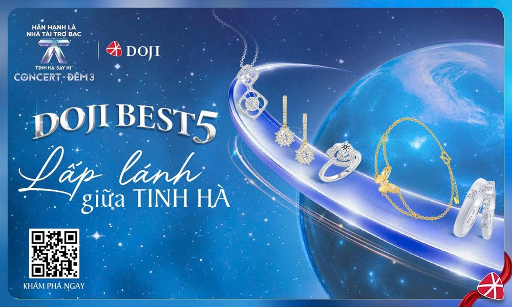 DOJI trở thành nhà tài trợ bạc của Tinh Hà “Say Hi” Concert tại Hà Nội - ảnh 2