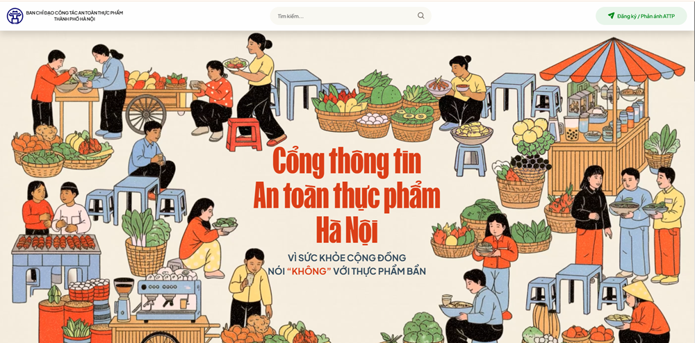 Hà Nội ra mắt Cổng thông tin an toàn thực phẩm - ảnh 3