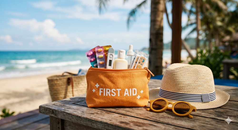 Chia sẻ túi thuốc “vạn năng” khi đi chơi: Chỉ 5 phút chuẩn bị, cứu cả kỳ nghỉ lễ khỏi “thảm họa” con “ốm“ - ảnh 1