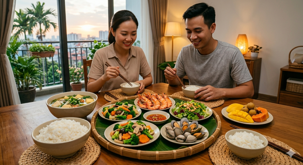 Ăn hải sản hai bữa liên tiếp, kỳ nghỉ lễ coi như kết thúc sớm - ảnh 2