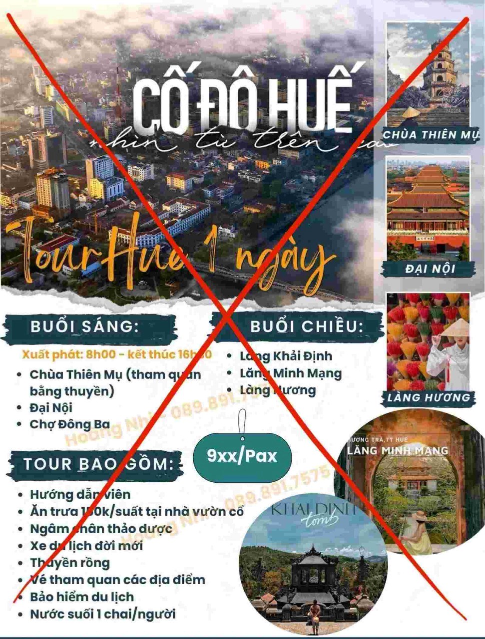 Làm rõ việc quảng bá tour ở Huế có sử dụng hình ảnh Tử Cấm Thành - ảnh 1