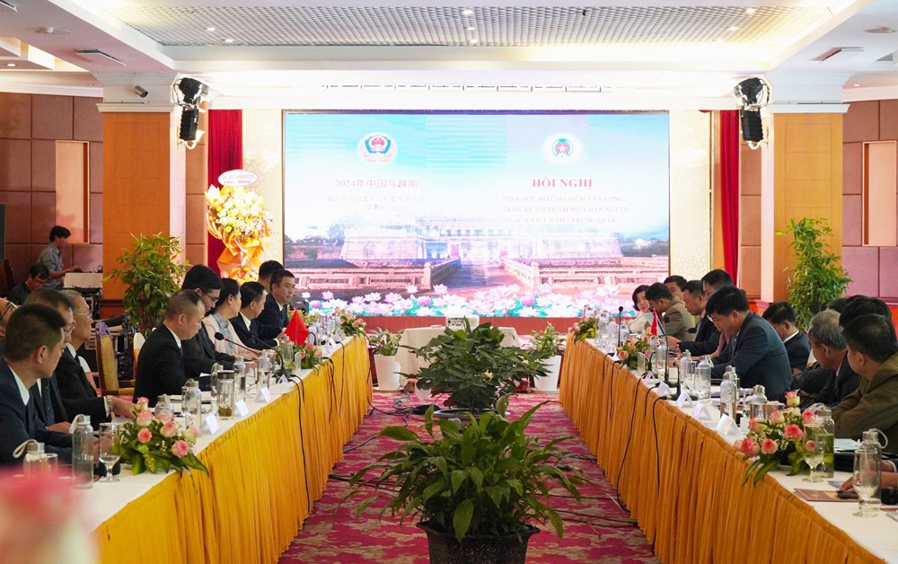 Việt Nam và Trung Quốc: Phối hợp tấn công, trấn áp tội phạm mua bán người năm 2024 - ảnh 1