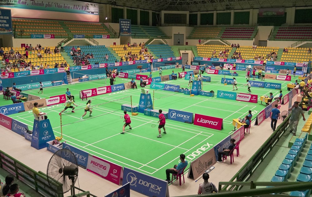 Hơn 400 VĐV tranh tài tại Giải cầu lông các cây vợt thiếu niên, trẻ xuất sắc quốc gia - ảnh 2