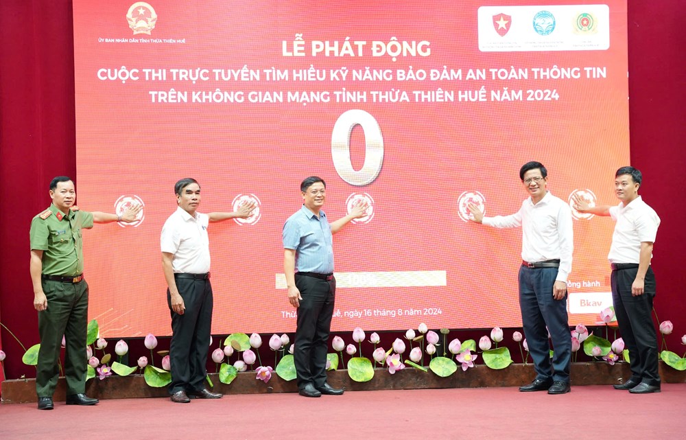 Thừa Thiên Huế: Thi tìm hiểu kỹ năng bảo đảm an toàn thông tin trên không gian mạng - ảnh 1