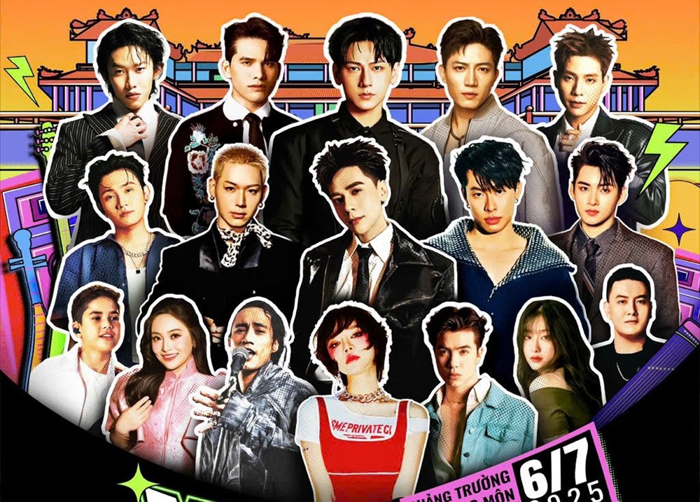 Đại nhạc hội Mega Booming - Huế 2025 quy tụ nhiều “anh trai” - ảnh 2