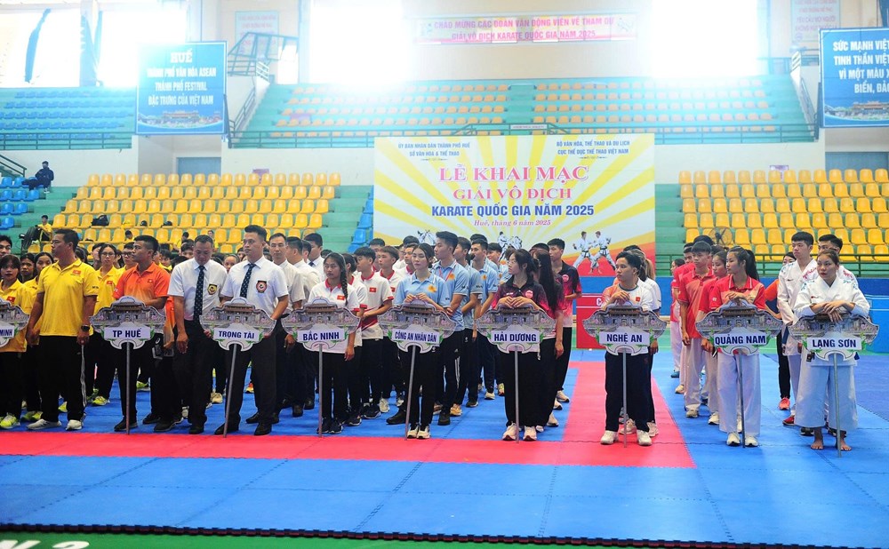 Gần 500 vận động viên tranh tài Giải vô địch Karate quốc gia 2025 - ảnh 3