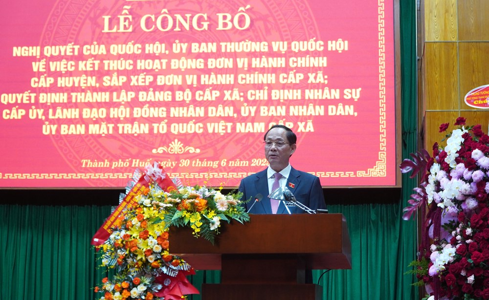 Công bố thành lập 40 Đảng bộ cấp xã và chỉ định các Bí thư Đảng ủy - ảnh 2