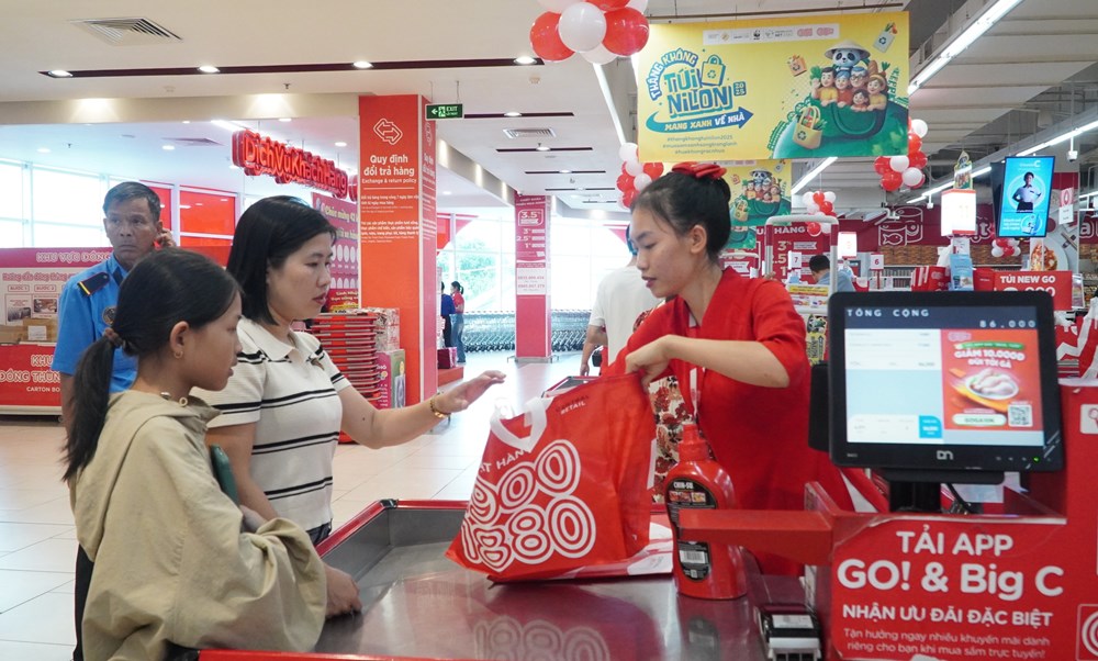 Phát động “Tháng không túi nilon” tại các siêu thị ở Huế - ảnh 4