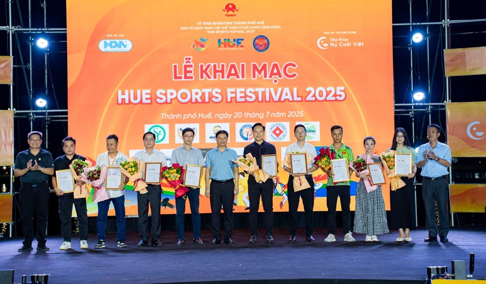 Sôi động Ngày hội Thể thao vì sức khỏe cộng đồng - Hue Sports Festival 2025 - ảnh 1