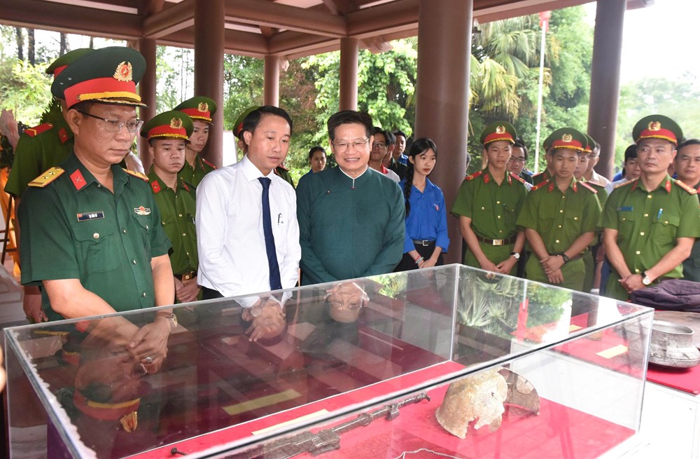 Trưng bày chuyên đề “Ký ức thời hoa lửa” tại di tích Chín Hầm - ảnh 2