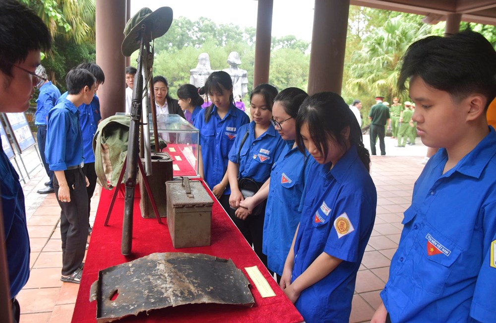 Trưng bày chuyên đề “Ký ức thời hoa lửa” tại di tích Chín Hầm - ảnh 3