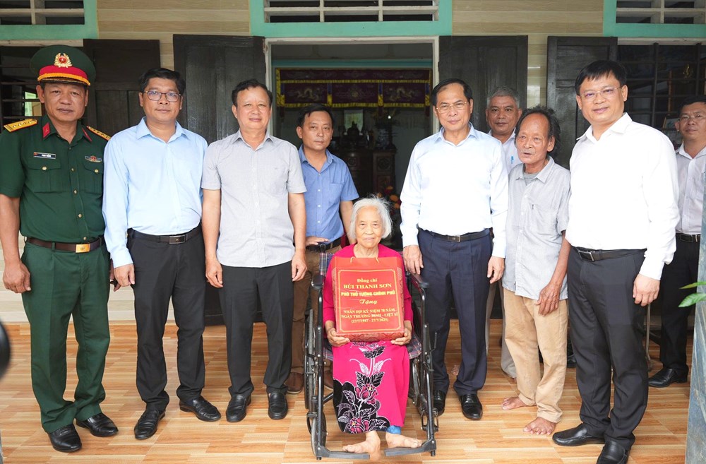 Phó Thủ tướng Bùi Thanh Sơn dâng hương tưởng niệm Đại tướng Lê Đức Anh  - ảnh 2