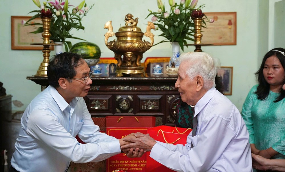 Phó Thủ tướng Bùi Thanh Sơn dâng hương tưởng niệm Đại tướng Lê Đức Anh  - ảnh 3