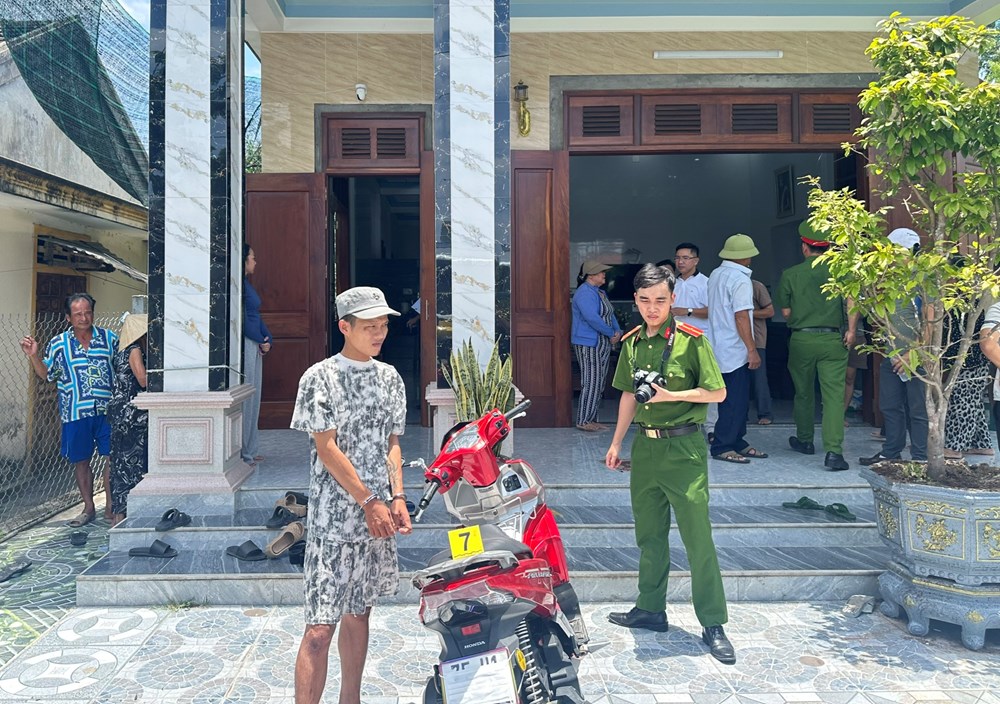 Đối tượng gây ra 8 vụ trộm, khi bị công an vây bắt còn chống trả - ảnh 1