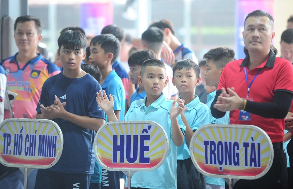 Gần 300 tay vợt tranh tài tại Giải Vô địch Pickleball trẻ quốc gia - ảnh 1