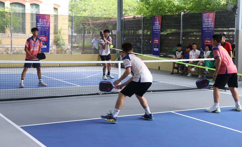 Gần 300 tay vợt tranh tài tại Giải Vô địch Pickleball trẻ quốc gia - ảnh 2