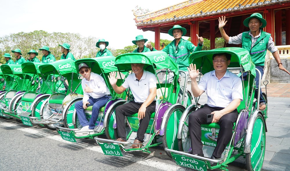 Đến Huế trải nghiệm dịch vụ Grab xích lô đầu tiên tại Việt Nam - ảnh 1