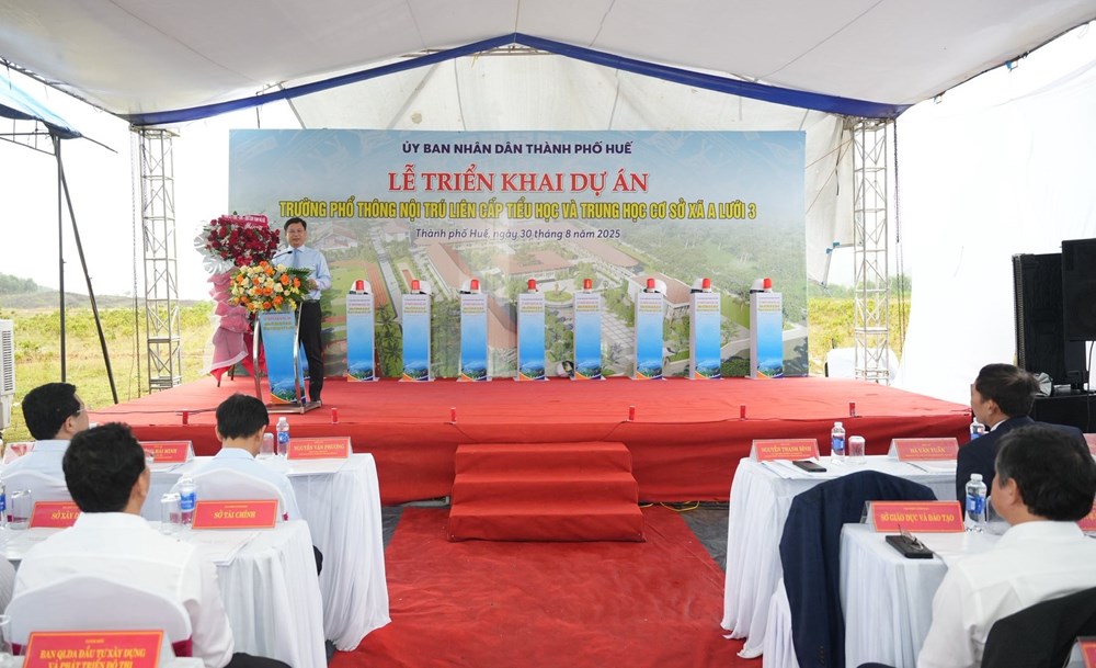 Huế triển khai 2 dự án xây dựng trường học ở vùng biên giới - ảnh 2