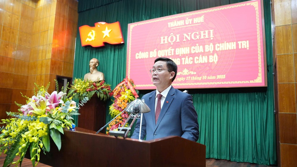 Ông Nguyễn Đình Trung giữ chức Bí thư Thành ủy Huế - ảnh 2