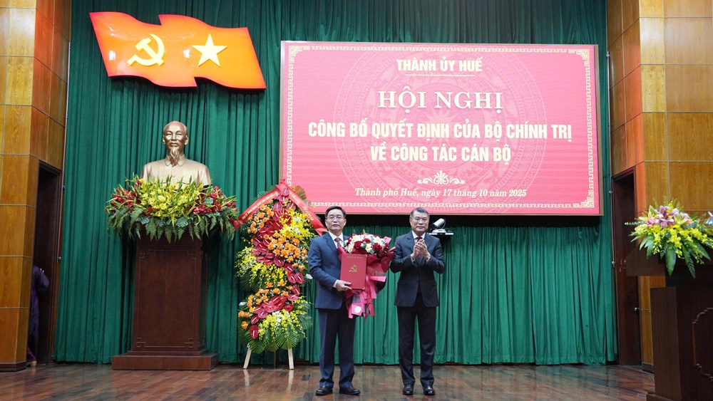 Ông Nguyễn Đình Trung giữ chức Bí thư Thành ủy Huế - ảnh 1