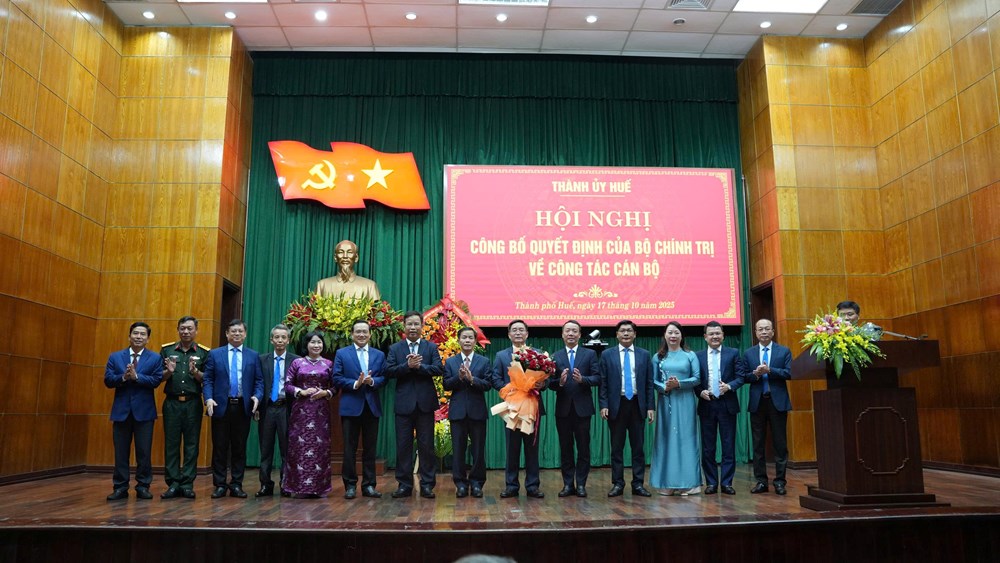 Ông Nguyễn Đình Trung giữ chức Bí thư Thành ủy Huế - ảnh 3