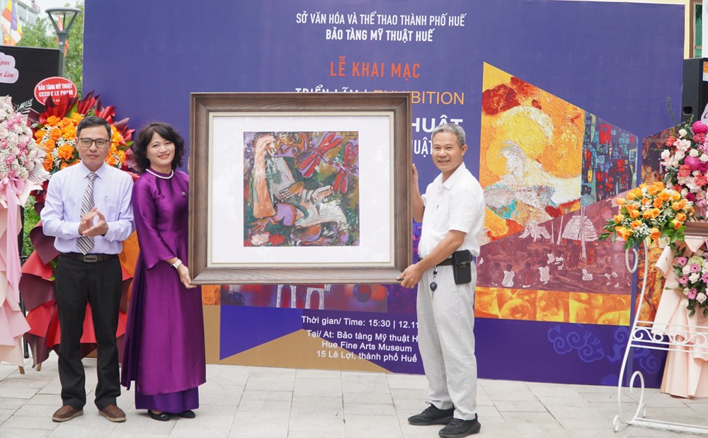 Giới thiệu 75 tác phẩm mỹ thuật đặc sắc của Bảo tàng Mỹ thuật Huế - ảnh 7